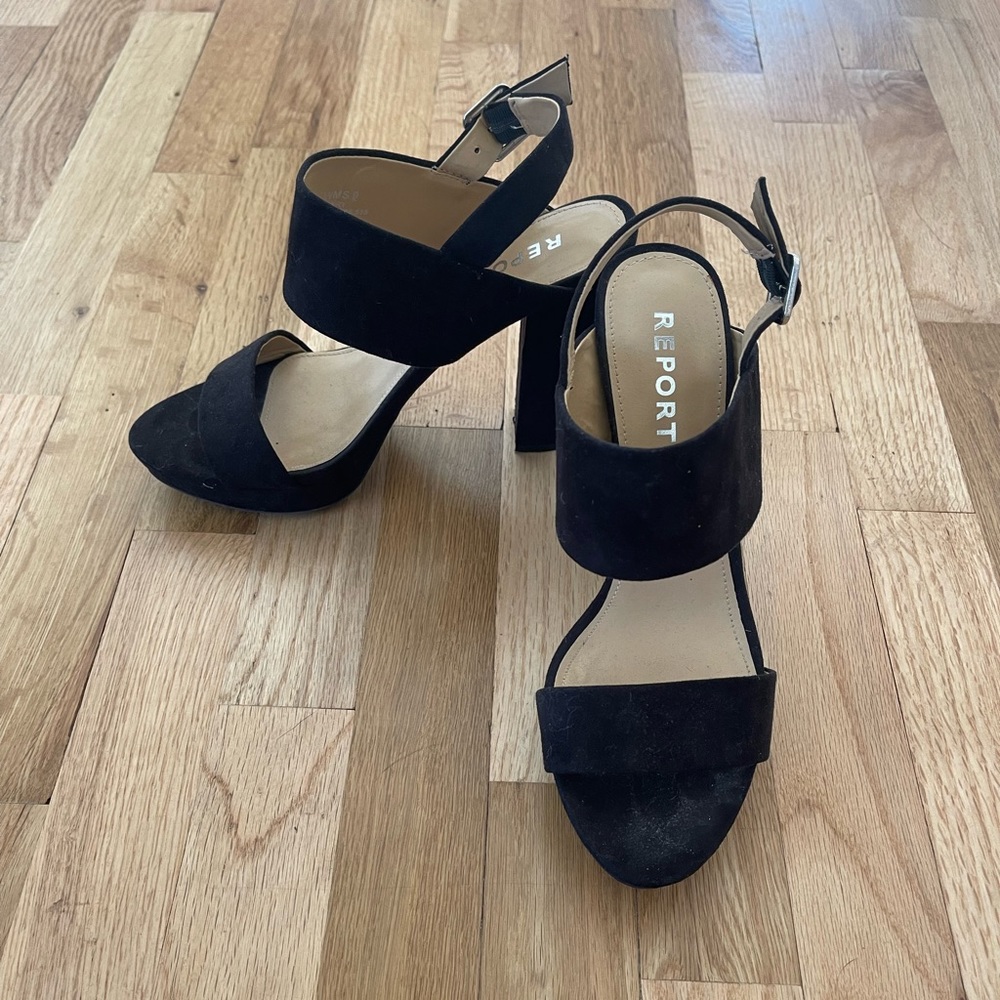 Black high heels